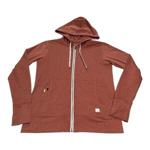 Vuori Halo Performance Hoodie 2.0 Full Zip Sweatshirt Sz S